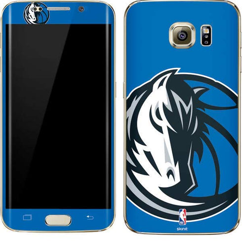 NBA Dallas Mavericks Large Logo Galaxy S7 Edge Skin