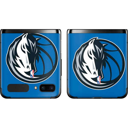 NBA Dallas Mavericks Large Logo Galaxy Z Flip Skin