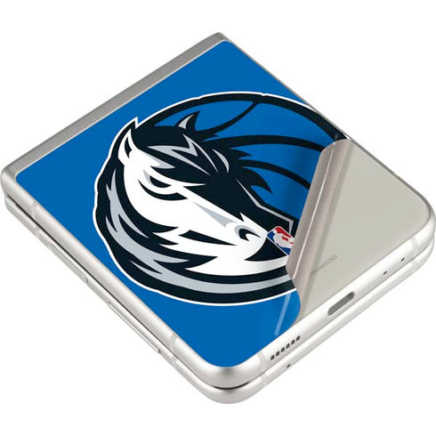 NBA Dallas Mavericks Large Logo Galaxy Z Flip3 5G Skin