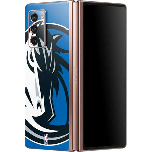 NBA Dallas Mavericks Large Logo Galaxy Z Fold2 5G Skin