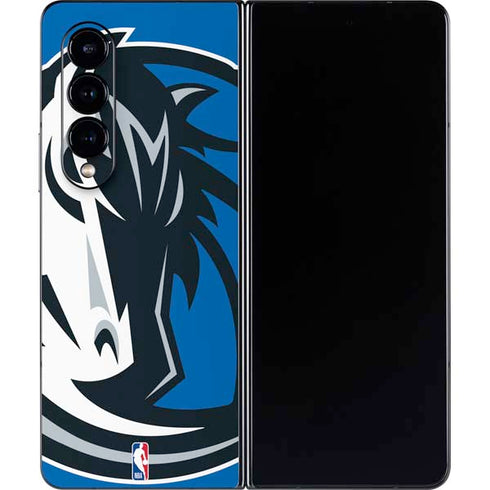 NBA Dallas Mavericks Large Logo Galaxy Z Fold4 5G Skin