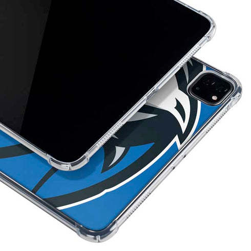NBA Dallas Mavericks Large Logo iPad Pro 12.9in (2020) Clear Case