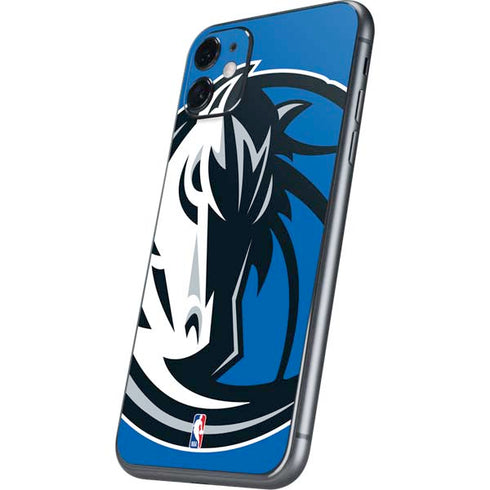 NBA Dallas Mavericks Large Logo iPhone 11 Skin