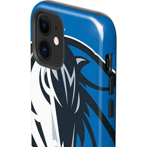 NBA Dallas Mavericks Large Logo iPhone 12 Impact Case
