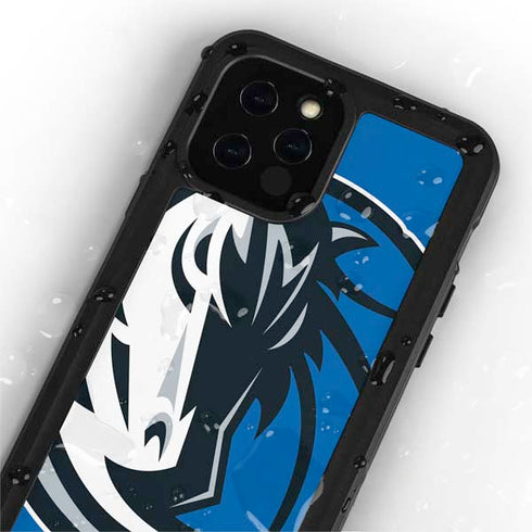 NBA Dallas Mavericks Large Logo iPhone 12 Pro Waterproof Case