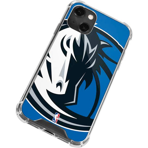 NBA Dallas Mavericks Large Logo iPhone 13 Mini Clear Case