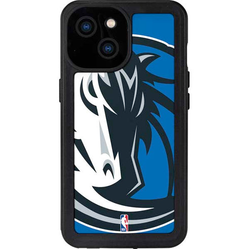 NBA Dallas Mavericks Large Logo iPhone 13 Mini Waterproof Case