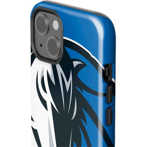 NBA Dallas Mavericks Large Logo iPhone 15 Plus Impact Case