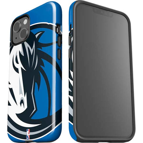 NBA Dallas Mavericks Large Logo iPhone 14 Impact Case