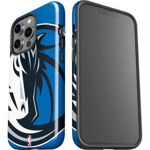 NBA Dallas Mavericks Large Logo iPhone 15 Pro Impact Case