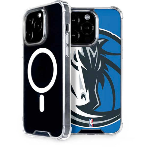 NBA Dallas Mavericks Large Logo iPhone 15 Pro MagSafe Case