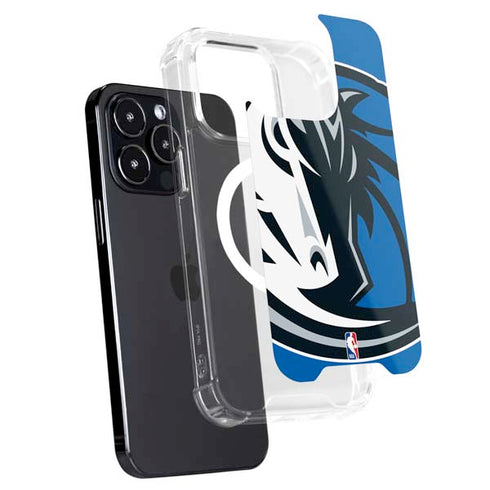 NBA Dallas Mavericks Large Logo iPhone 15 Pro MagSafe Case