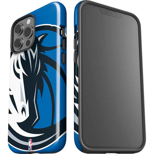 NBA Dallas Mavericks Large Logo iPhone 15 Pro Max Impact Case