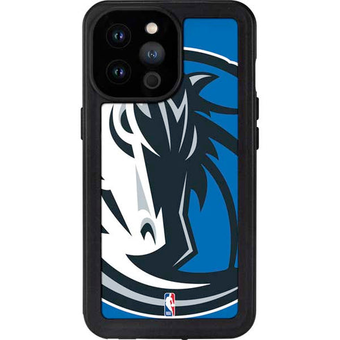 NBA Dallas Mavericks Large Logo iPhone 14 Pro Max Waterproof Case