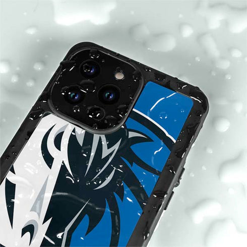 NBA Dallas Mavericks Large Logo iPhone 14 Pro Max Waterproof Case