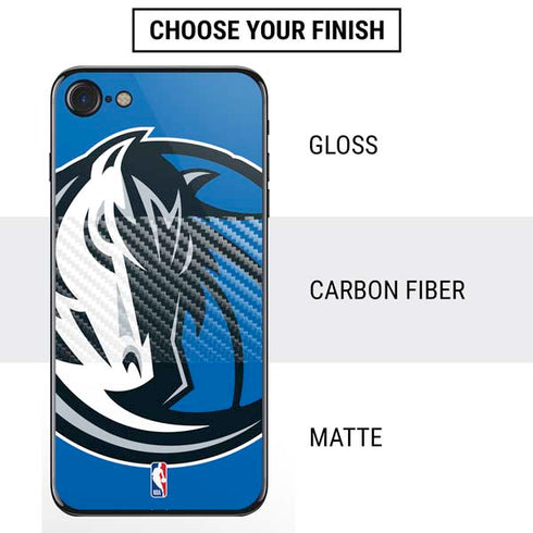 NBA Dallas Mavericks Large Logo iPhone SE (2nd & 3rd Gen) Skin