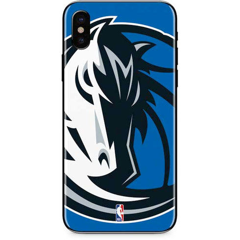 NBA Dallas Mavericks Large Logo iPhone X Skin