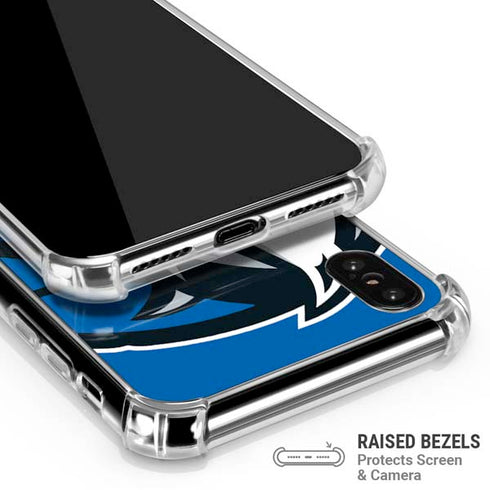 NBA Dallas Mavericks Large Logo iPhone XS Max Clear Case