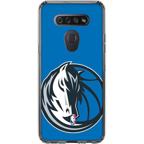 NBA Dallas Mavericks Large Logo LG K51/Q51 Clear Case