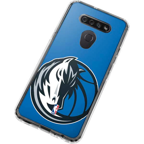NBA Dallas Mavericks Large Logo LG K51/Q51 Clear Case