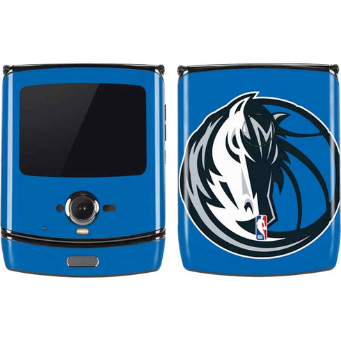 NBA Dallas Mavericks Large Logo Motorola RAZR Skin