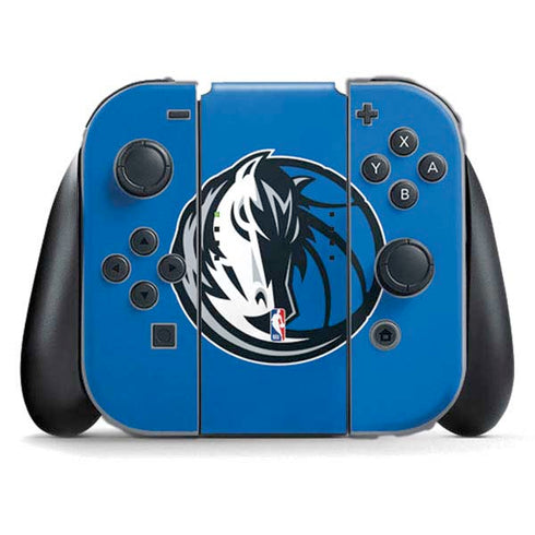 NBA Dallas Mavericks Large Logo Nintendo Switch (2017-2021) Joy-Con Controller Skin