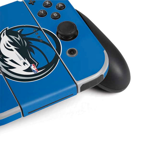 NBA Dallas Mavericks Large Logo Nintendo Switch OLED (2021) Skin