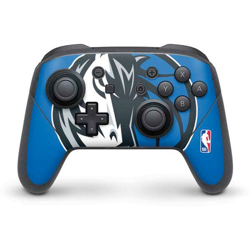 NBA Dallas Mavericks Large Logo Nintendo Switch Pro Controller Skin