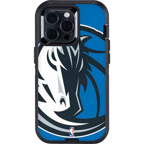 NBA Dallas Mavericks Large Logo Otterbox Defender iPhone Skin