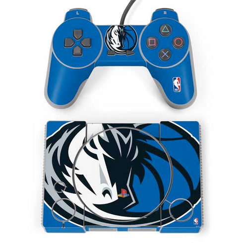 NBA Dallas Mavericks Large Logo PlayStation Classic Bundle Skin