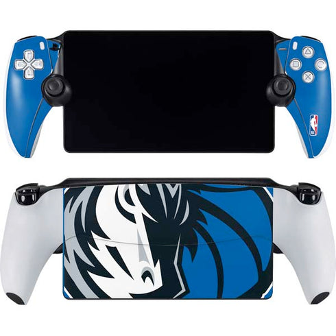 NBA Dallas Mavericks Large Logo PlayStation Portal Remote Player Skin