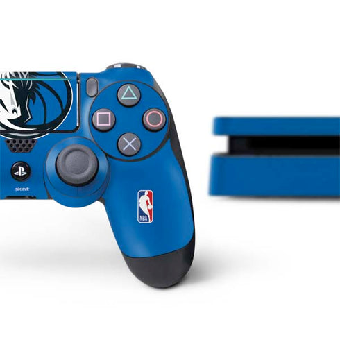 NBA Dallas Mavericks Large Logo PS4 Slim Bundle Skin