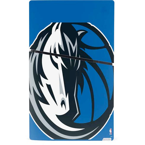 NBA Dallas Mavericks Large Logo PS5 Slim Digital Edition Bundle Skin