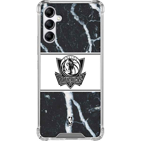 NBA Dallas Mavericks Marble Galaxy A15 5G Clear Case