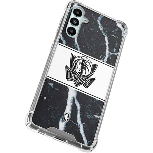 NBA Dallas Mavericks Marble Galaxy A15 5G Clear Case