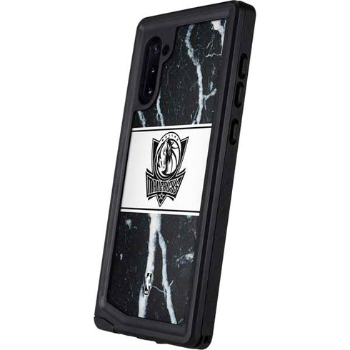 NBA Dallas Mavericks Marble Galaxy Note 10 Waterproof Case