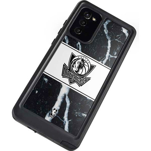 NBA Dallas Mavericks Marble Galaxy Note20 5G Waterproof Case