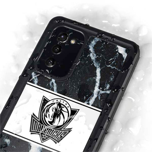 NBA Dallas Mavericks Marble Galaxy Note20 5G Waterproof Case