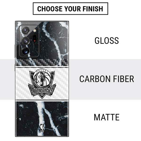 NBA Dallas Mavericks Marble Galaxy Note20 Ultra 5G Skin