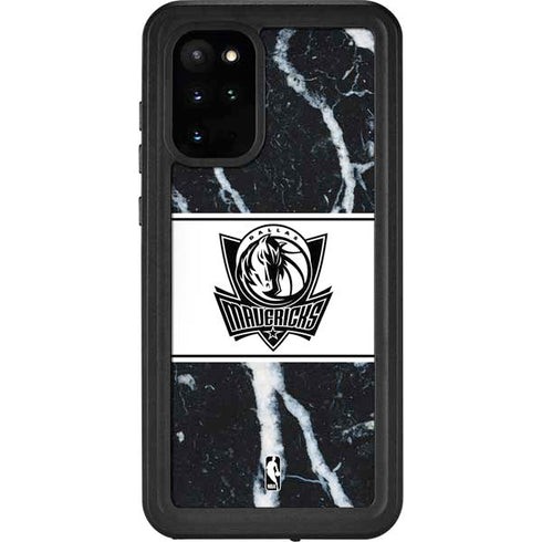 NBA Dallas Mavericks Marble Galaxy S20 Plus Waterproof Case