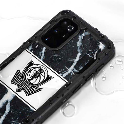 NBA Dallas Mavericks Marble Galaxy S20 Plus Waterproof Case