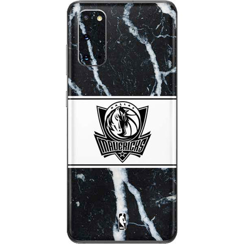 NBA Dallas Mavericks Marble Galaxy S20 Skin