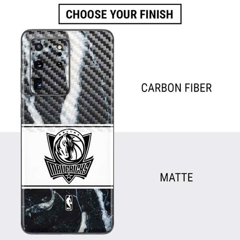 NBA Dallas Mavericks Marble Galaxy S20 Ultra 5G Skin