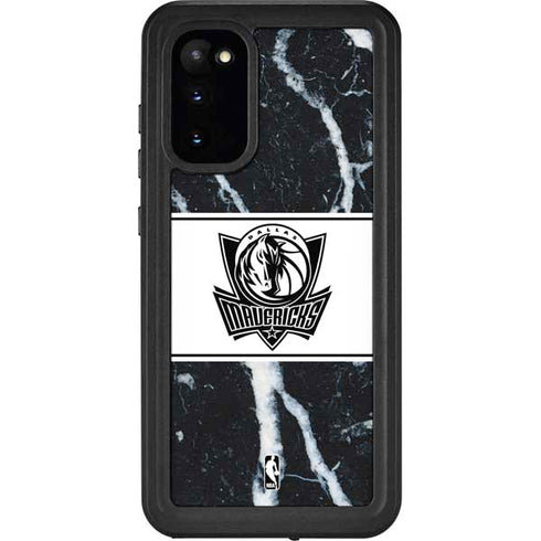 NBA Dallas Mavericks Marble Galaxy S20 Waterproof Case