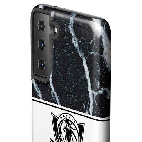 NBA Dallas Mavericks Marble Galaxy S21 Plus 5G Pro Case