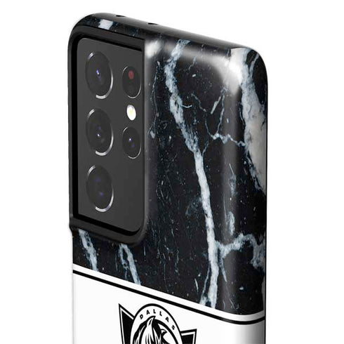 NBA Dallas Mavericks Marble Galaxy S21 Ultra 5G Pro Case