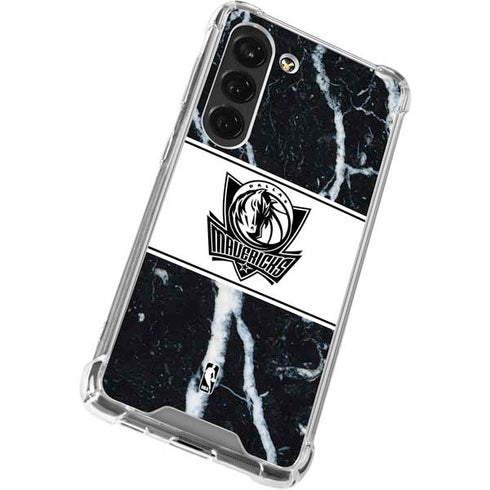 NBA Dallas Mavericks Marble Galaxy S23 Clear Case