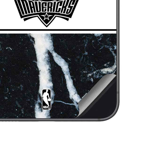NBA Dallas Mavericks Marble Galaxy S23 FE Skin