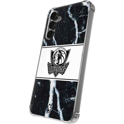NBA Dallas Mavericks Marble Galaxy S24 Plus Clear Case