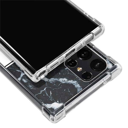 NBA Dallas Mavericks Marble Galaxy S24 Ultra Clear Case